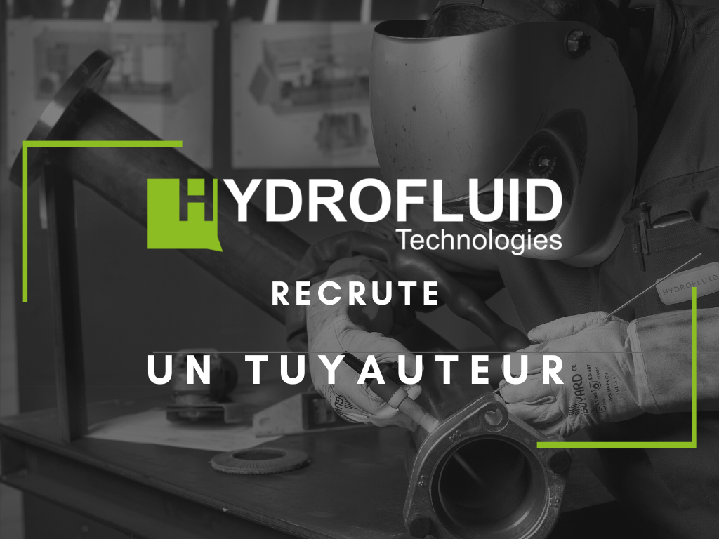 offre d'emploi pour un tuyauteur dans l'industrie hydraulique