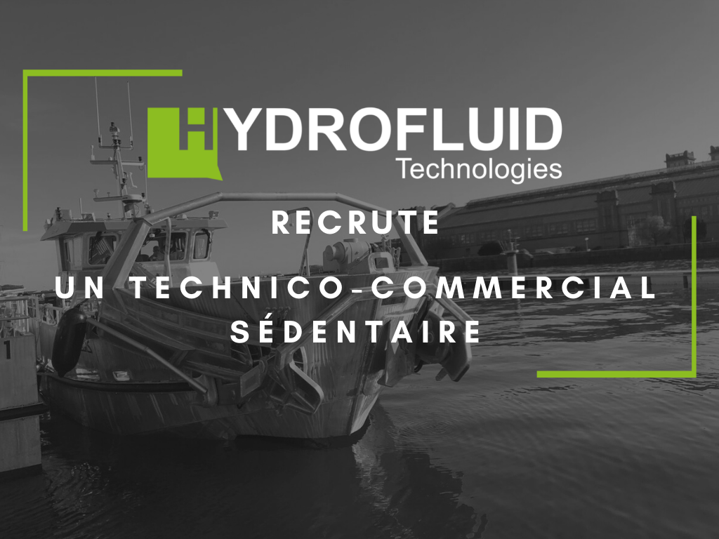 offre d'emploi technico commercial sédentaire en hydraulique